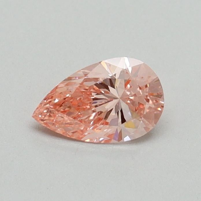 0.35 Ct. Fancy Vivid Pink Pear Lab Grown Diamond