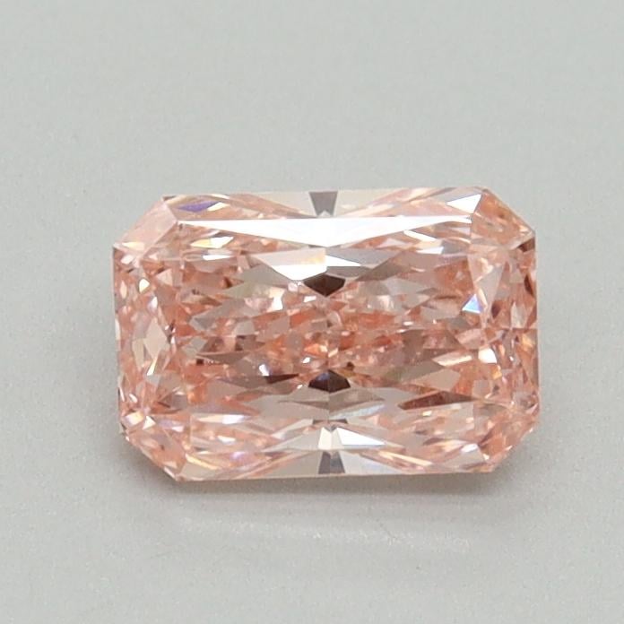 0.72 Ct. Fancy Vivid Pink Radiant Lab Grown Diamond