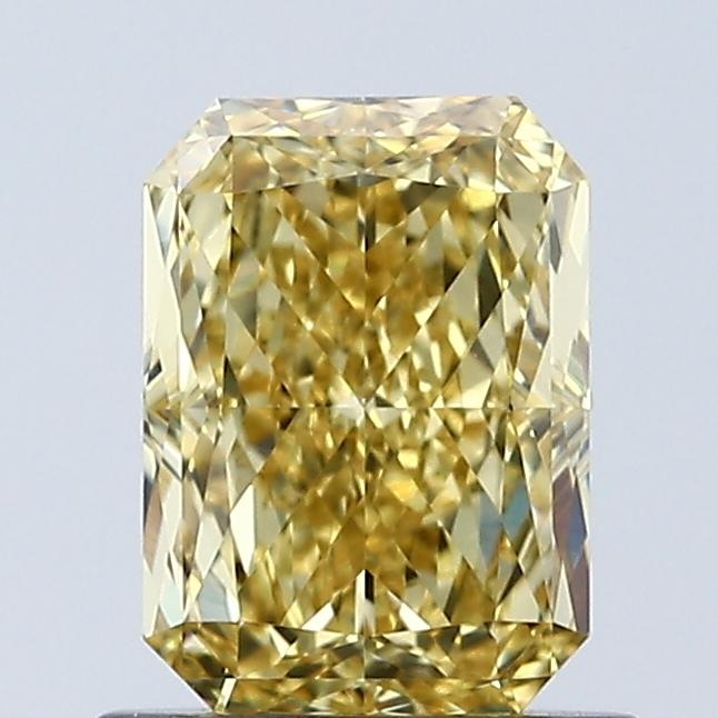 1.04 Ct. Fancy Vivid Yellow Radiant Lab Grown Diamond