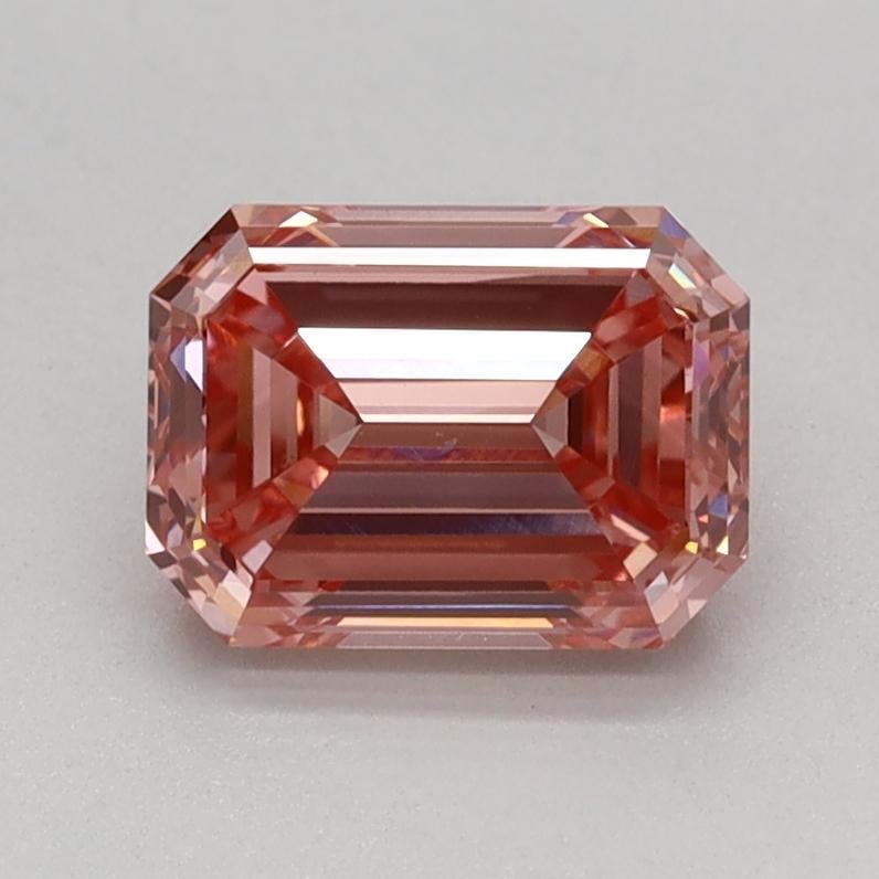1.02 Ct. Fancy Vivid Pink Emerald Lab Grown Diamond