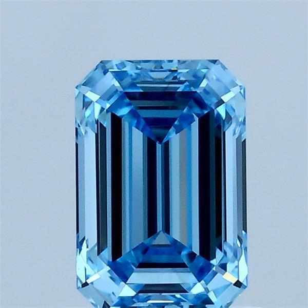 1.06 Ct. Fancy Blue Emerald Lab Grown Diamond