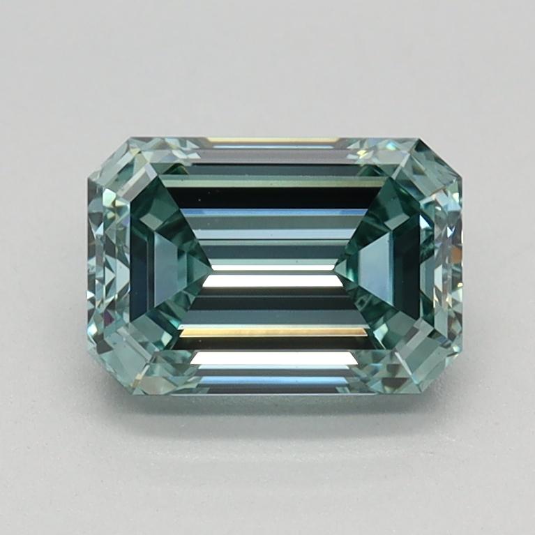 1.03 Ct. Fancy Intense Green Emerald Lab Grown Diamond