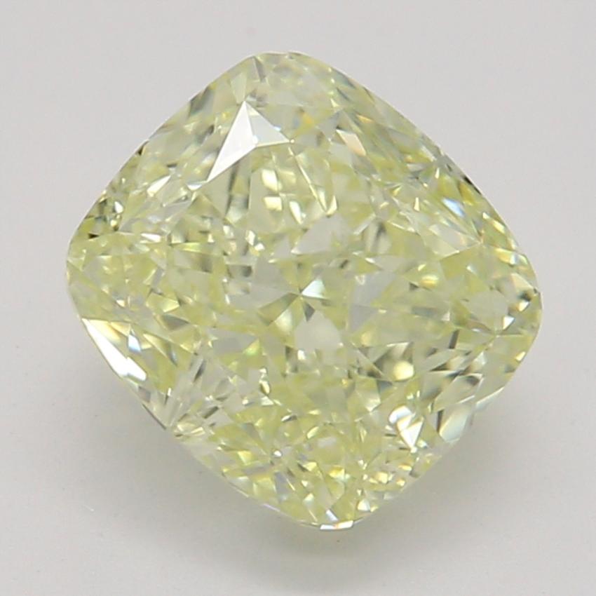 1.01 Ct. Fancy Light Yellow Cushion Diamond