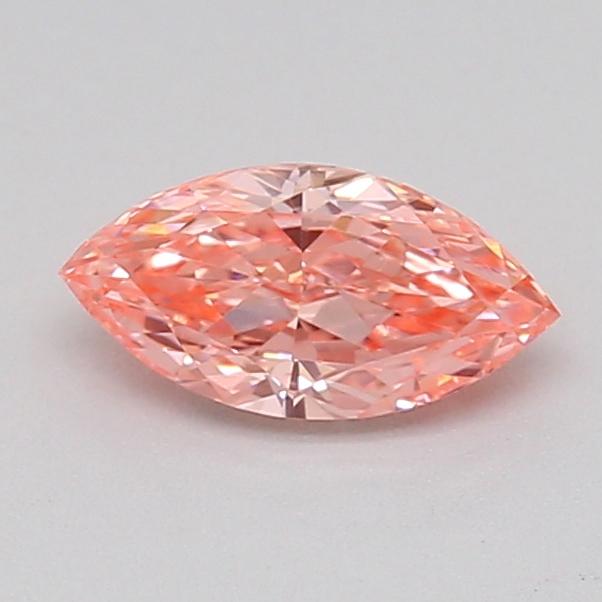 0.27 Ct. Fancy Vivid  Pink Marquise Lab Grown Diamond