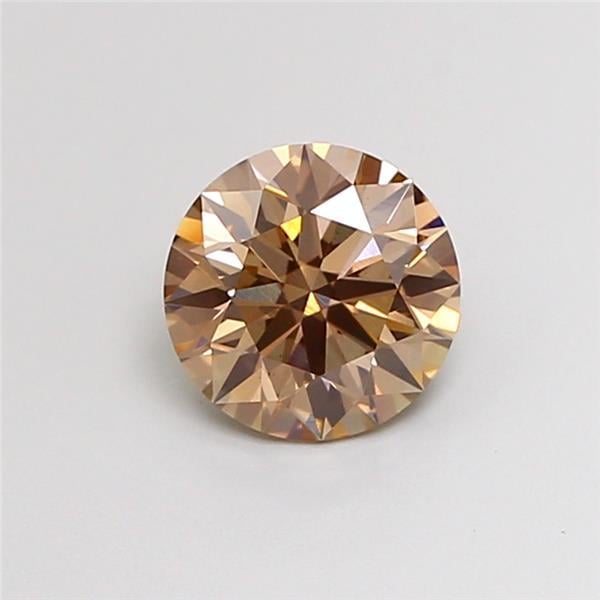 1.09 Ct. Fancy Brown Round Lab Grown Diamond