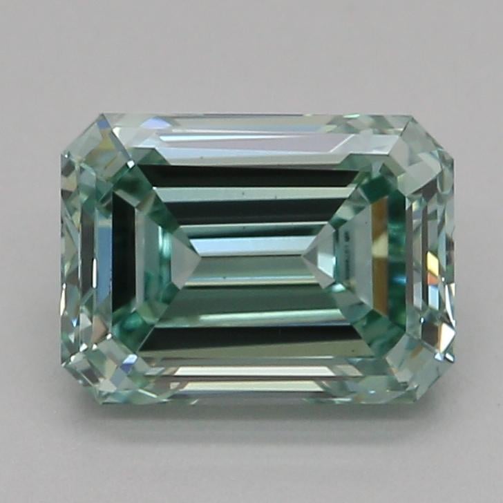 1.05 Ct. Fancy Vivid Green Emerald Lab Grown Diamond