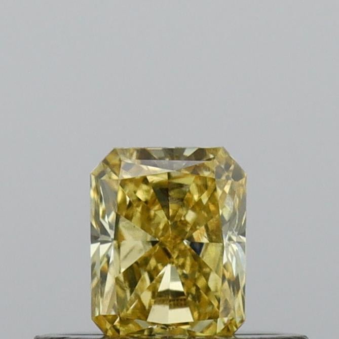 0.31 Ct. Fancy Intense Yellow Radiant Lab Grown Diamond
