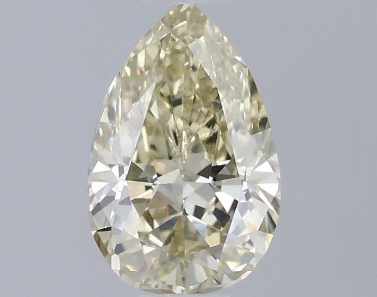 0.73 Ct. Light Yellow Pear Lab Grown Diamond