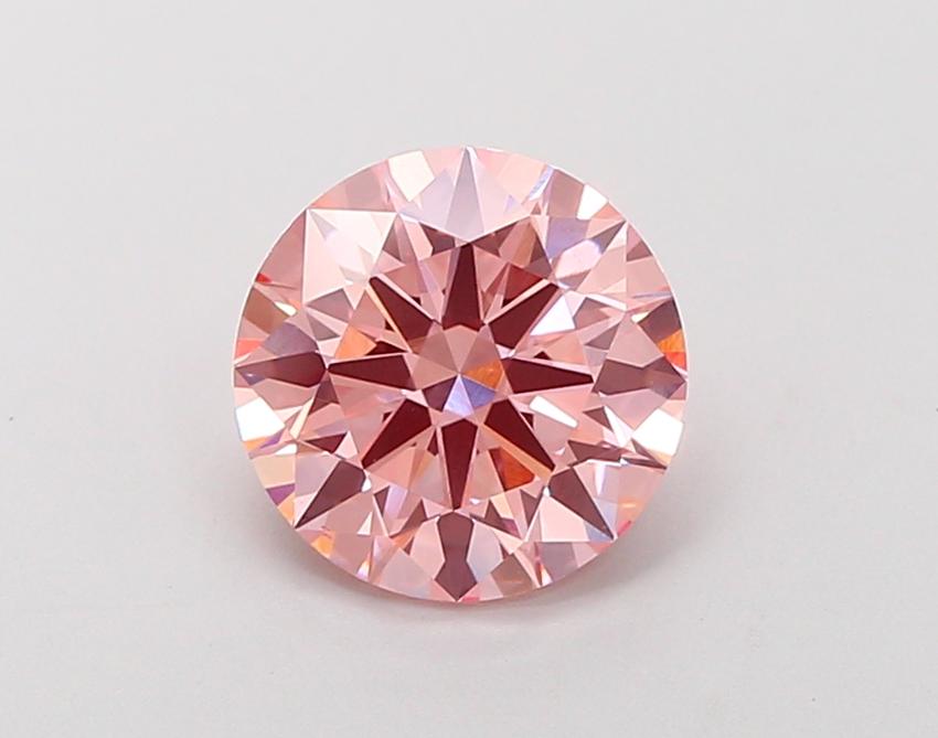 2.12 Ct. Fancy Vivid Pink Round Lab Grown Diamond