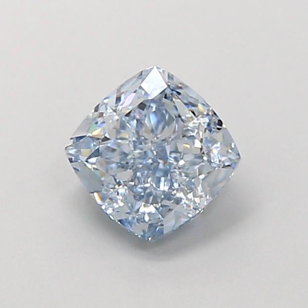 1.04 Ct. Fancy Intense  Blue Cushion Lab Grown Diamond