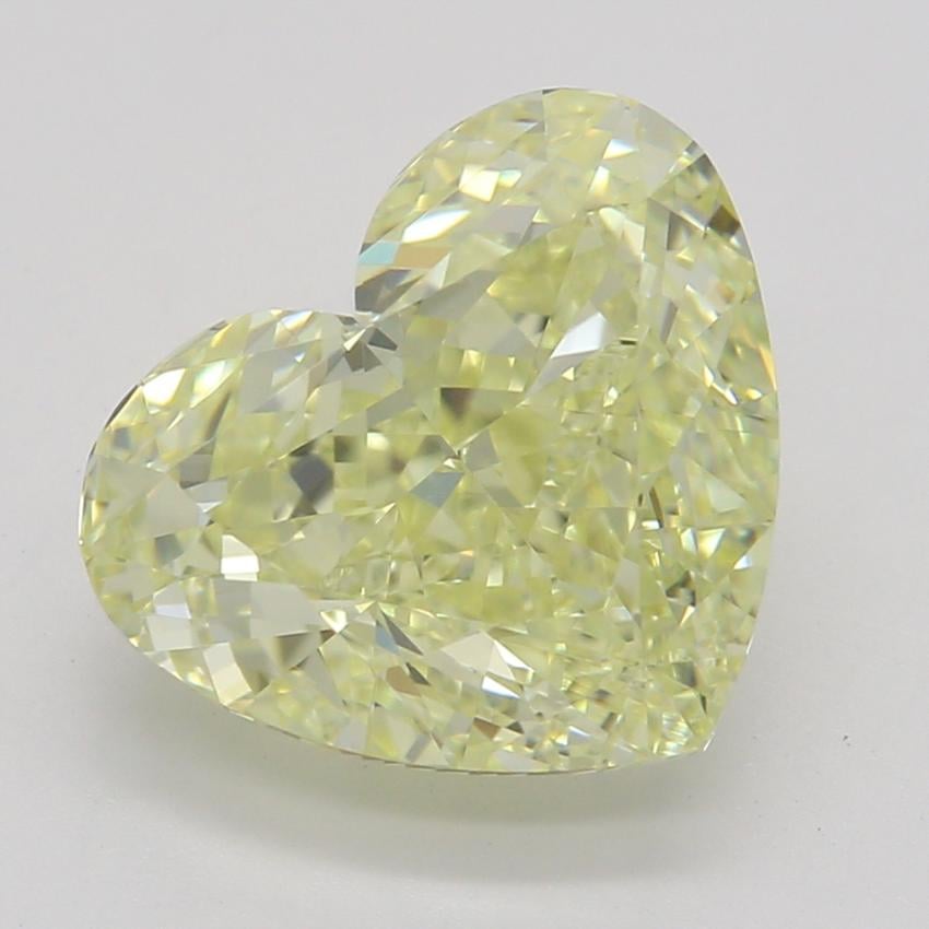 2.52 Ct. Fancy Yellow Heart Diamond