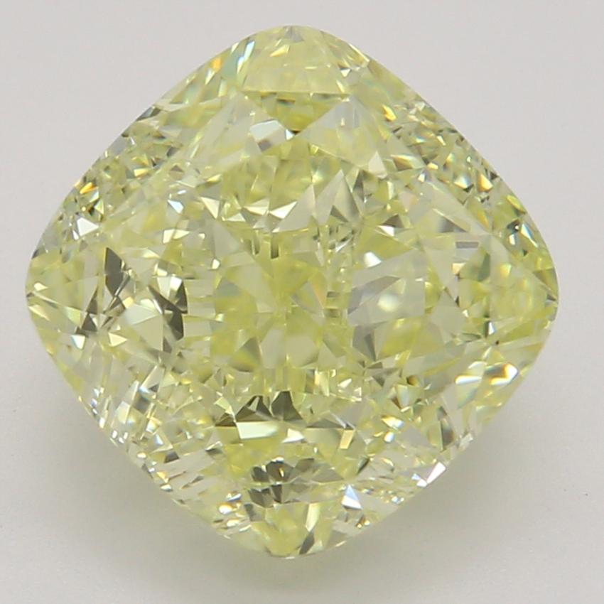 2.32 Ct. Fancy Yellow Cushion Diamond