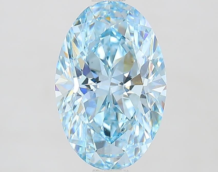 2.00 Ct. Fancy Vivid Green Heart Lab Grown Diamond