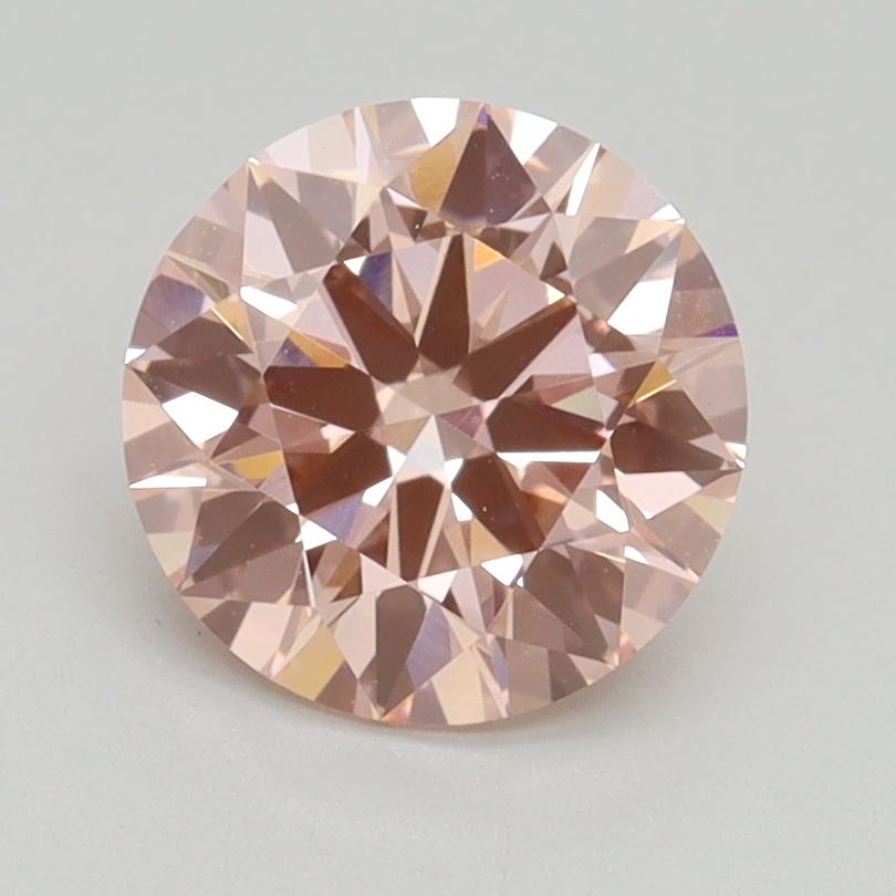1.52 Ct. Fancy Intense Pink Round Lab Grown Diamond