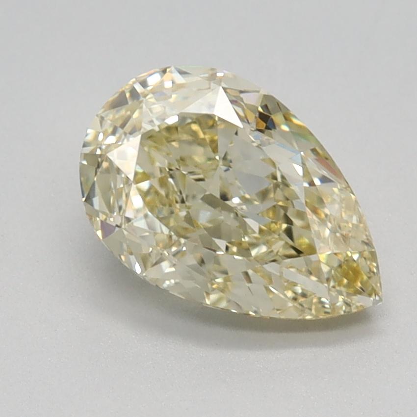 1.34 Ct. Fancy Yellow Pear Lab Grown Diamond