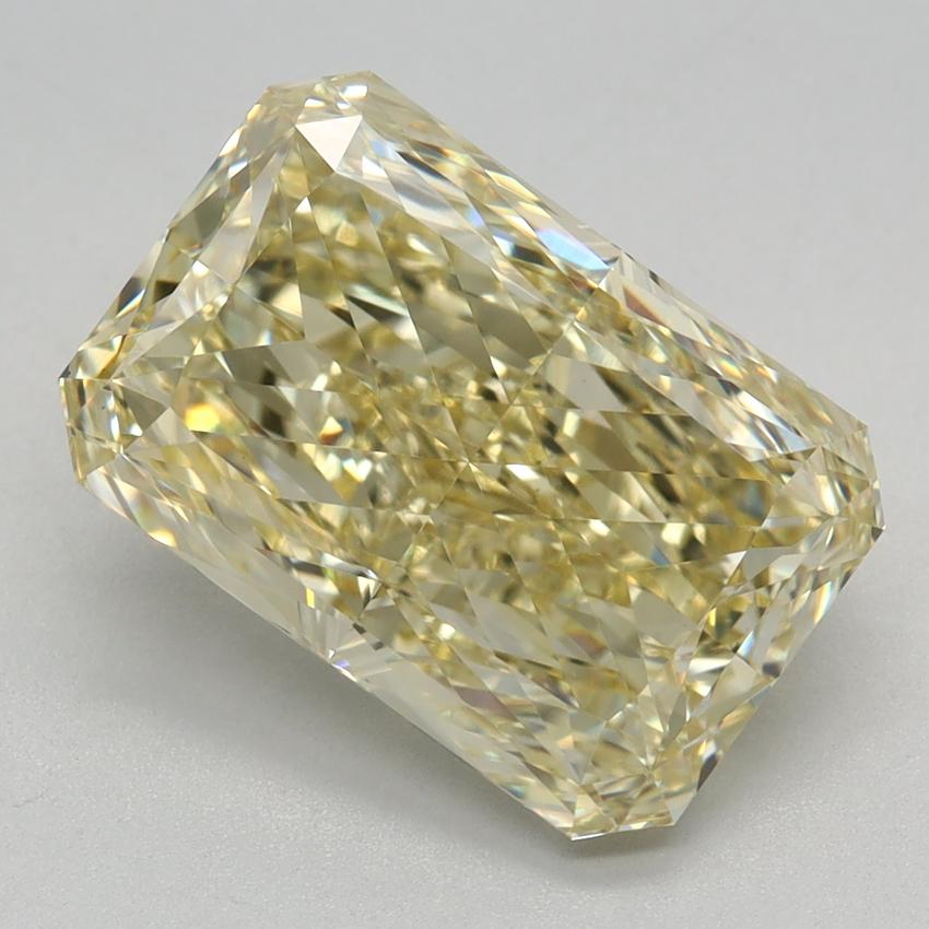 3.78 Ct. Fancy Yellow Radiant Lab Grown Diamond