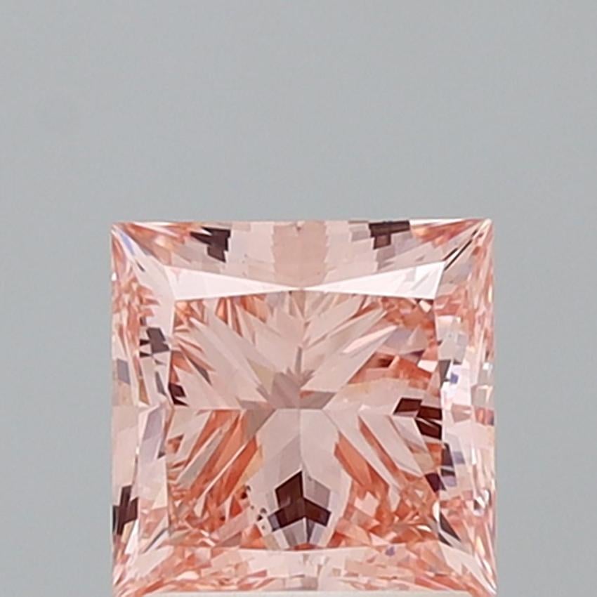 1.98 Ct. Fancy Intense Pink Princess Lab Grown Diamond