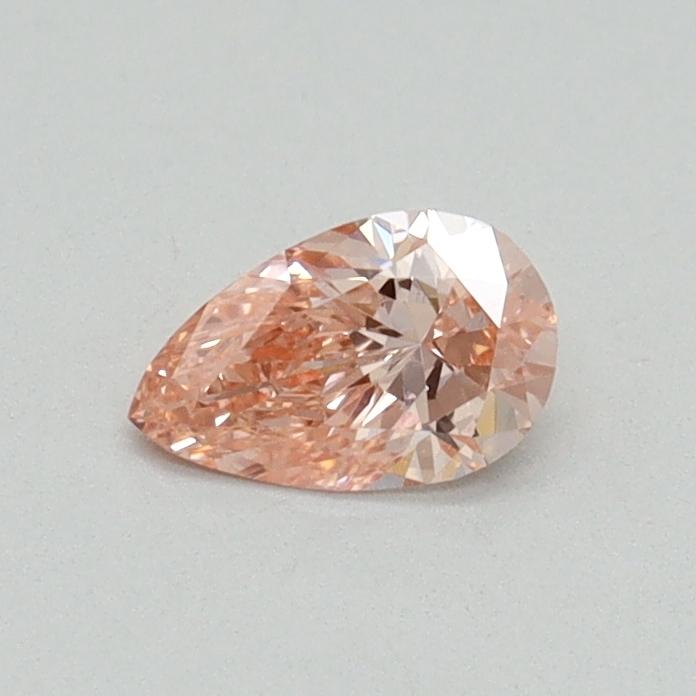 0.30 Ct. Fancy Vivid Pink Pear Lab Grown Diamond