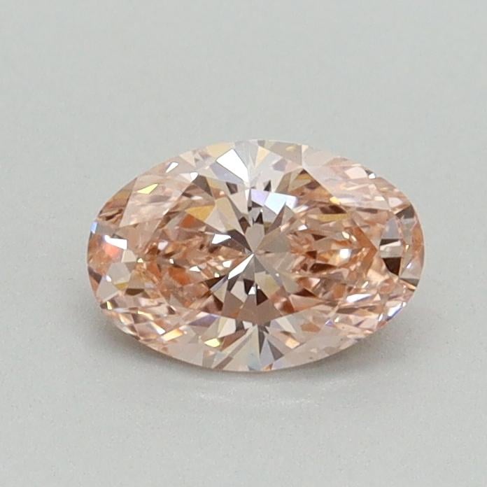 0.50 Ct. Fancy Intense Pink Oval Lab Grown Diamond