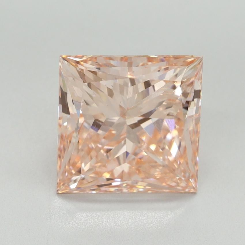 4.10 Ct. Fancy Intense Pink Princess Lab Grown Diamond