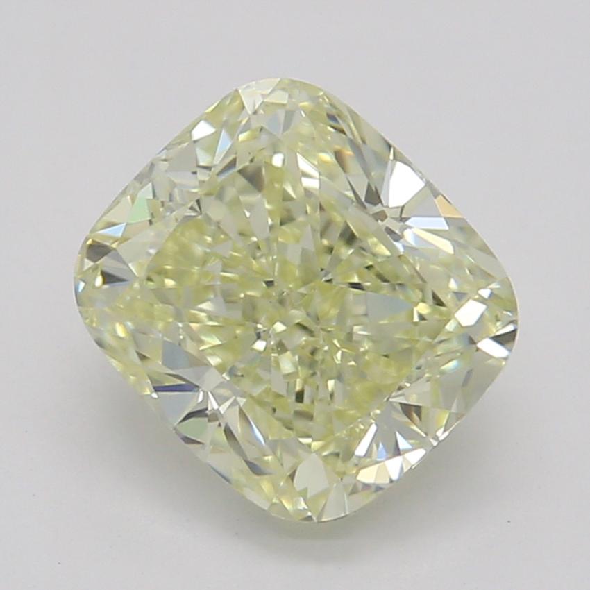 1.01 Ct. Fancy Light Yellow Cushion Diamond
