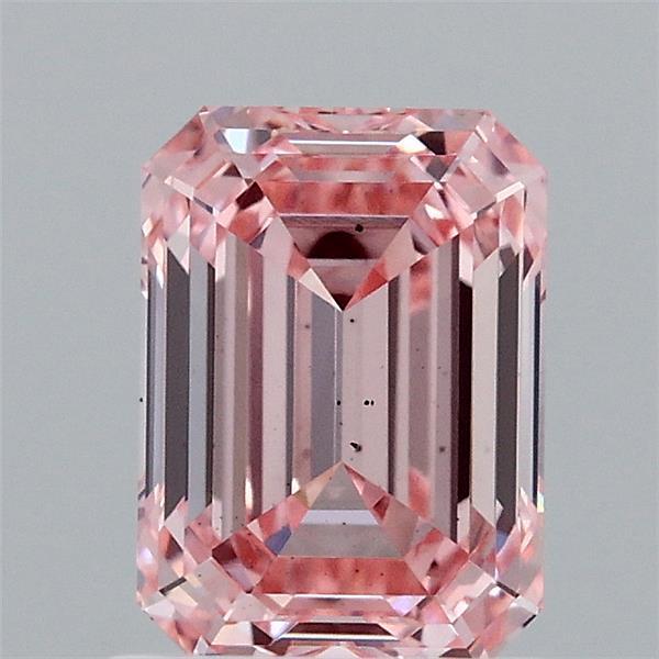 1.53 Ct. Fancy Intense  Pink Emerald Lab Grown Diamond