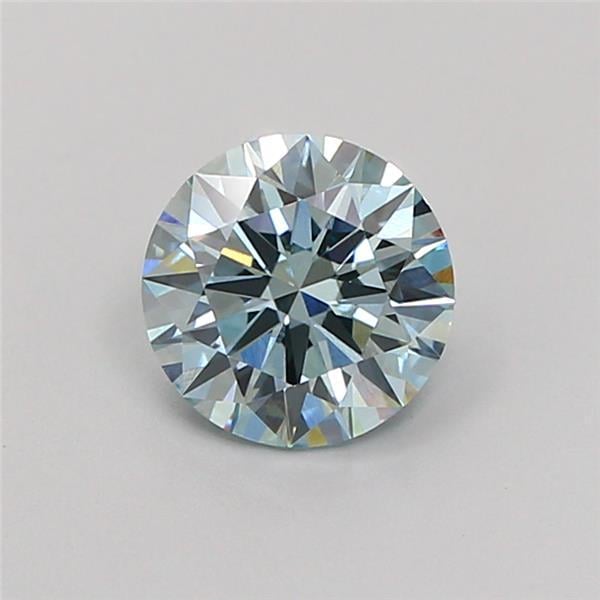 1.03 Ct. Fancy  Blue Round Lab Grown Diamond
