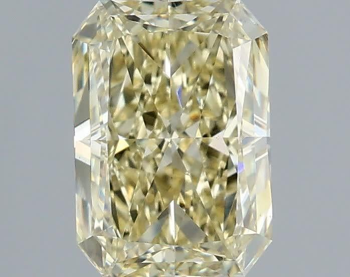 1.56 Ct. Fancy Yellow Radiant Lab Grown Diamond