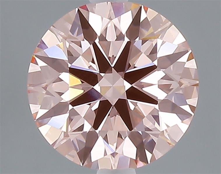 2.53 Ct. Fancy Intense Pink Round Lab Grown Diamond