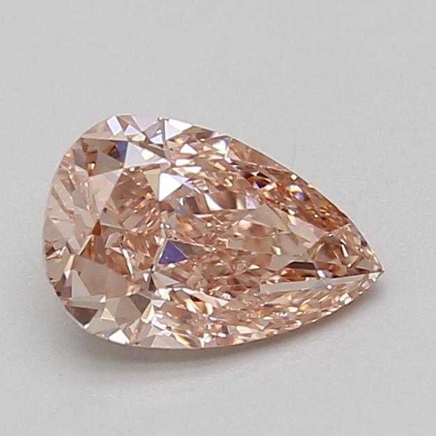 1.24 Ct. Fancy Intense Pink Pear Lab Grown Diamond