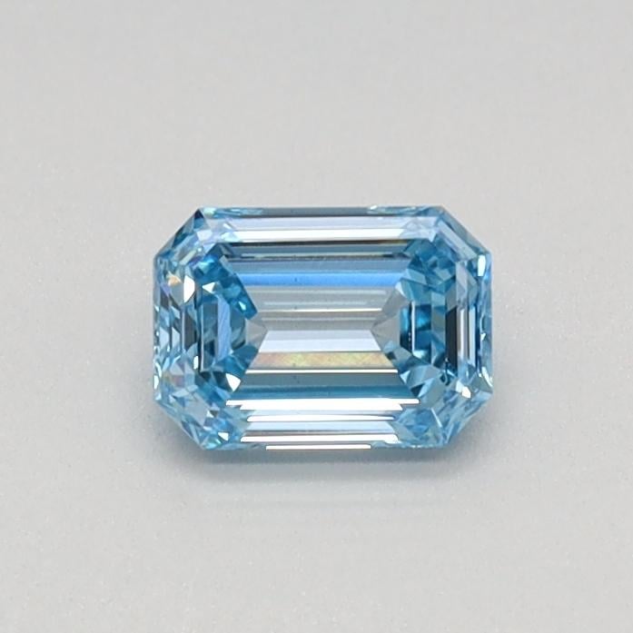 0.31 Ct. Fancy Intense Blue Emerald Lab Grown Diamond
