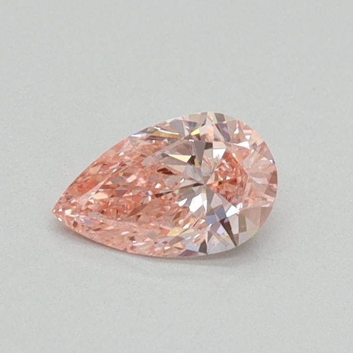 0.30 Ct. Fancy Vivid Pink Pear Lab Grown Diamond