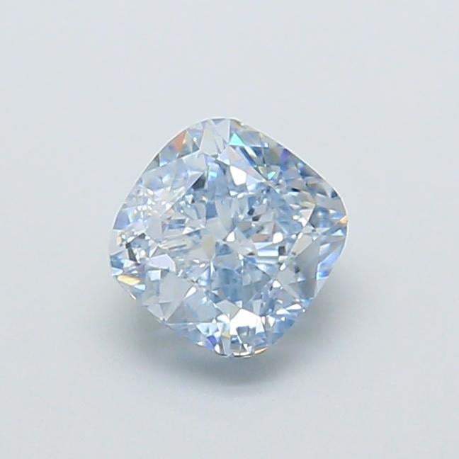 1.18 Ct. Fancy Intense  Blue Cushion Lab Grown Diamond