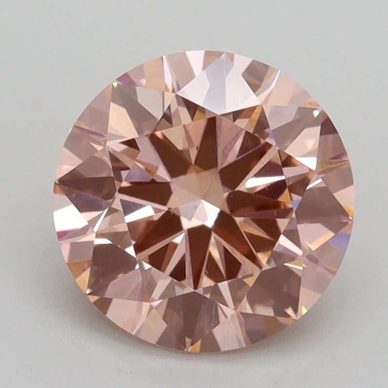 2.00 Ct. Fancy Intense Pink Round Lab Grown Diamond
