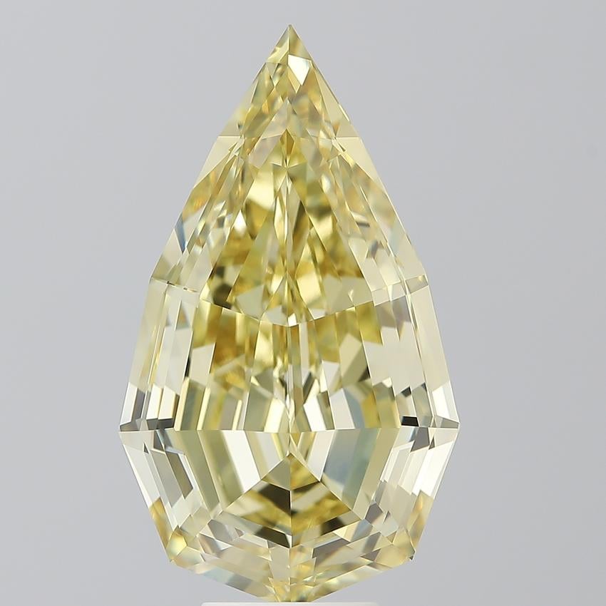 10.04 Ct. Fancy Brownish Yellow Pear Diamond