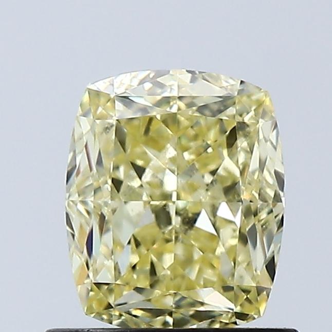 1.04 Ct. Fancy Intense Yellow Cushion Lab Grown Diamond