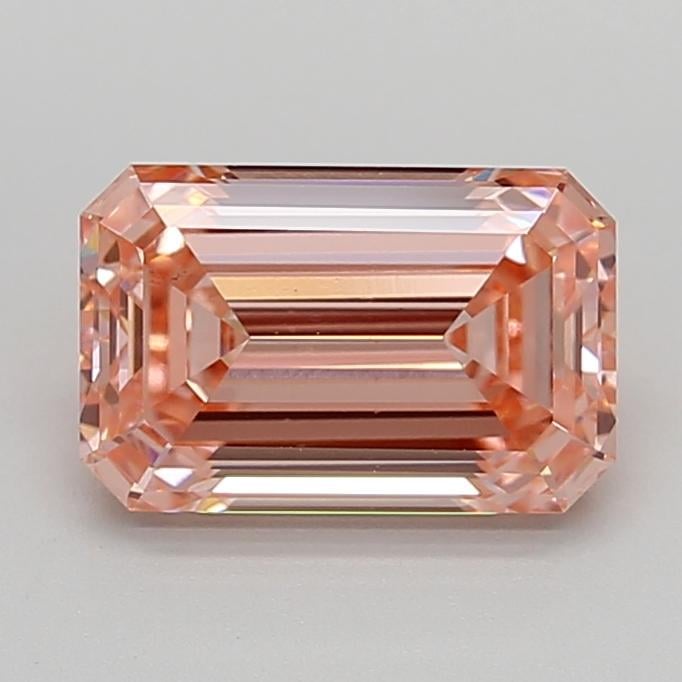 2.90 Ct. Fancy Intense  Pink Emerald Lab Grown Diamond