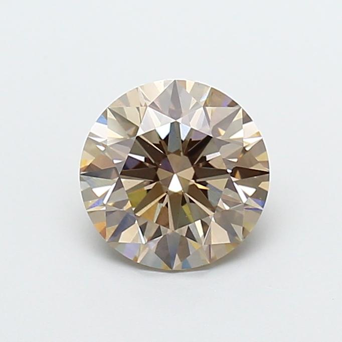 1.60 Ct. Fancy Light  Brown Round Lab Grown Diamond