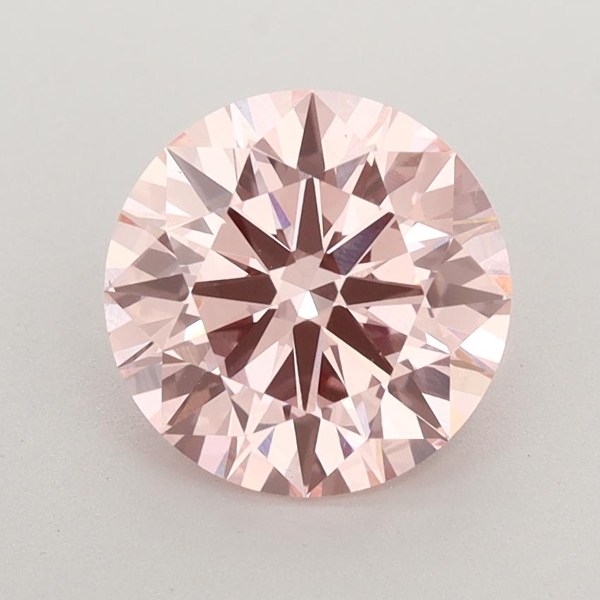 2.12 Ct. Fancy Pink Round Lab Grown Diamond