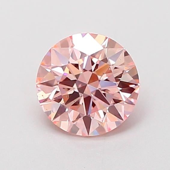 0.73 Ct. Fancy Pink Round Lab Grown Diamond