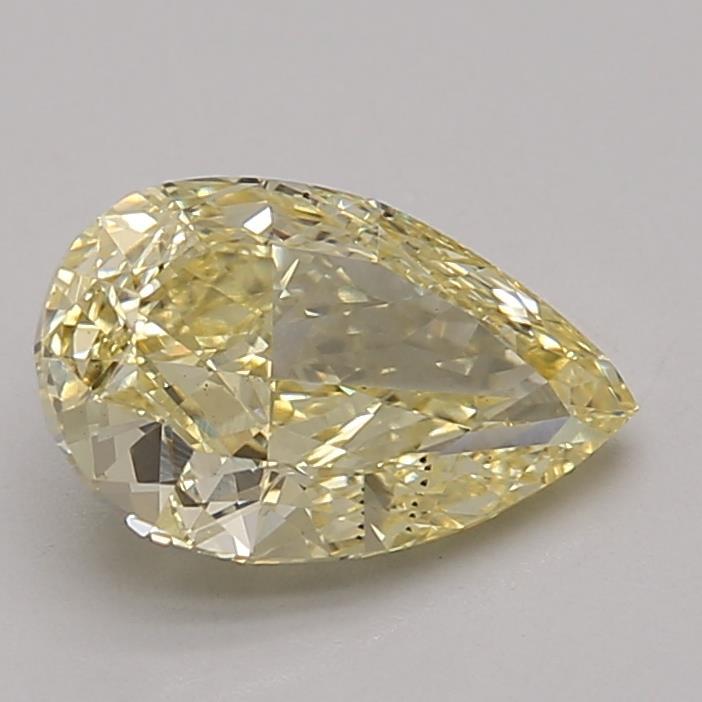 1.65 Ct. Fancy Intense Yellow Pear Lab Grown Diamond