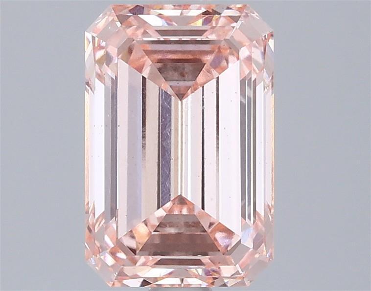 2.31 Ct. Fancy Vivid Pink Emerald Lab Grown Diamond