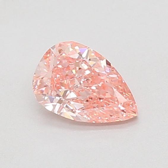 0.57 Ct. Fancy Vivid Pink Pear Lab Grown Diamond