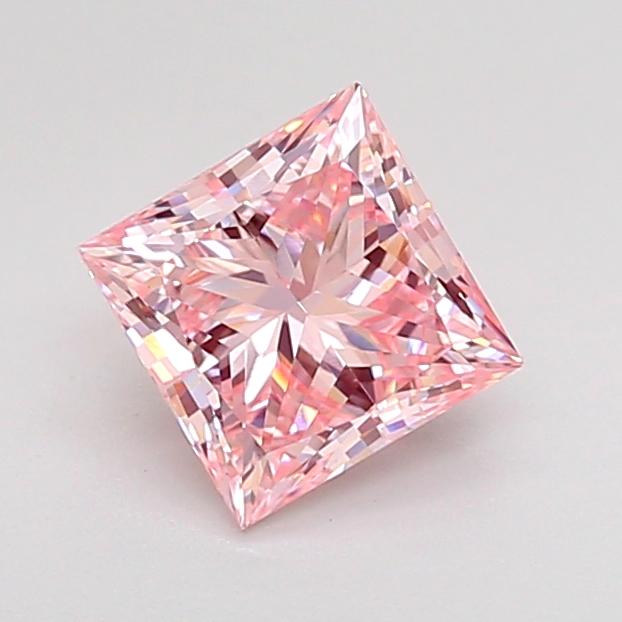 1.07 Ct. Fancy Intense Pink Princess Lab Grown Diamond