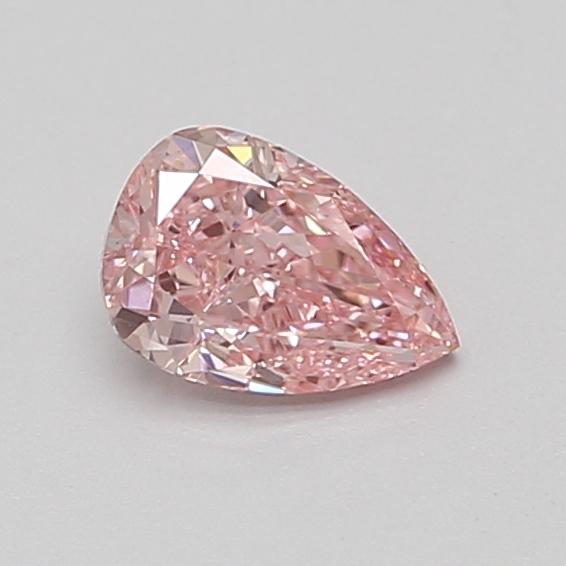 0.68 Ct. Fancy Vivid Pink Pear Lab Grown Diamond