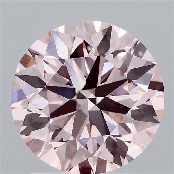 2.02 Ct. Fancy Pink Round Lab Grown Diamond