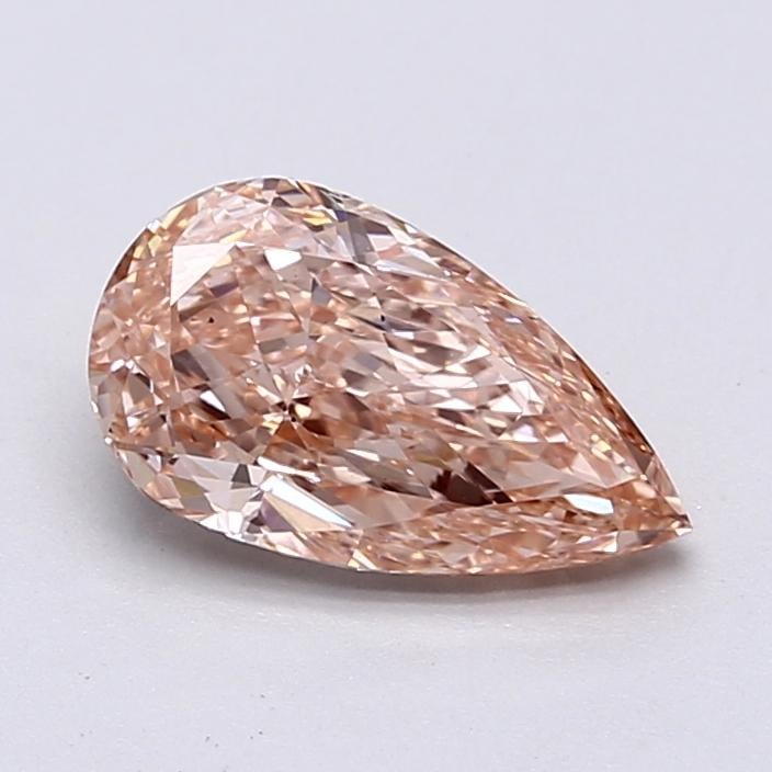 1.81 Ct. Fancy Vivid  Pink Pear Lab Grown Diamond