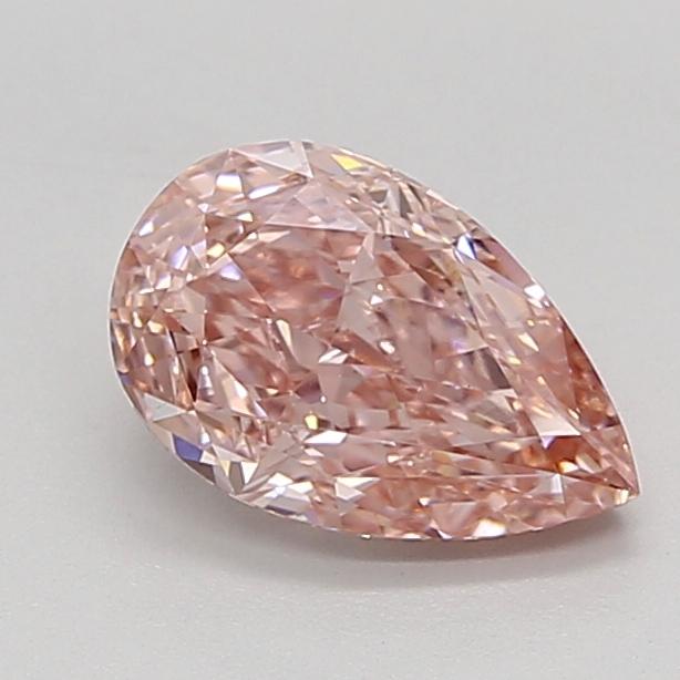 1.77 Ct. Fancy Intense  Pink Pear Lab Grown Diamond