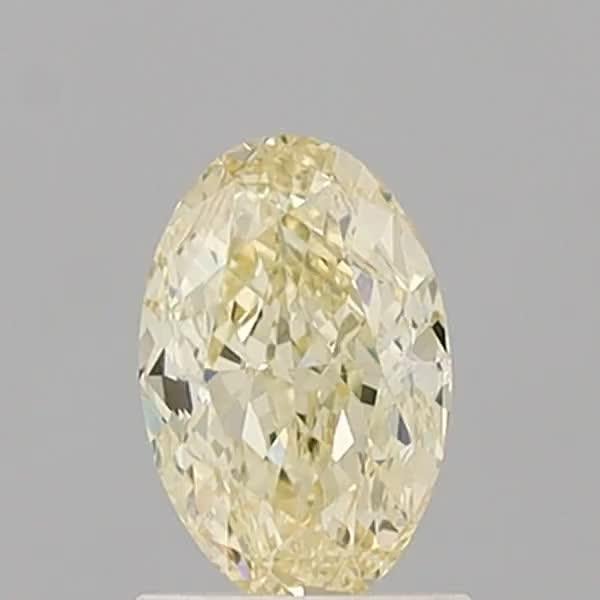 1.27 Ct. Fancy  Yellow Oval Lab Grown Diamond