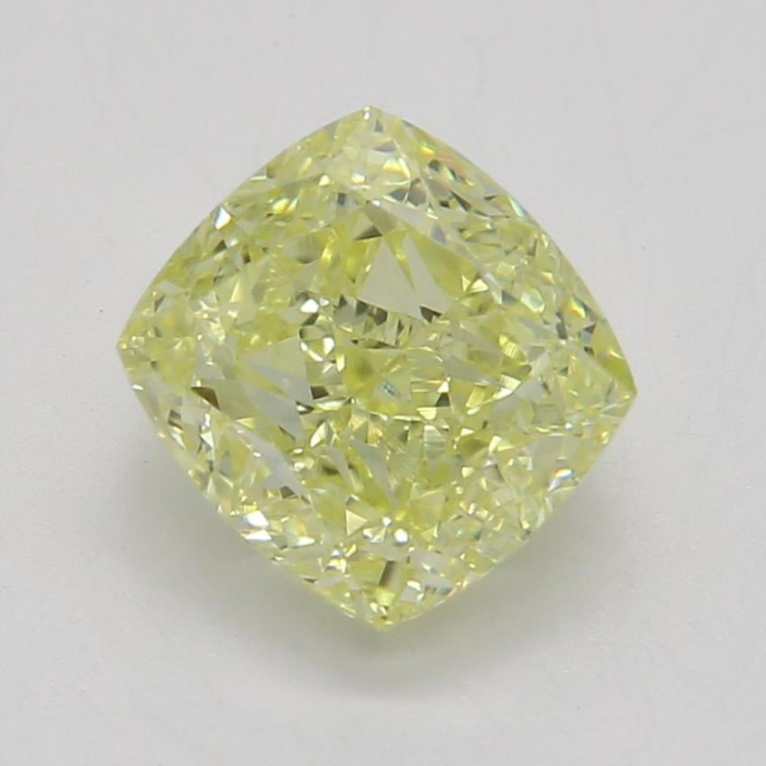 1.01 Ct. Fancy Yellow Cushion Diamond